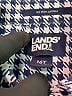 Lands' End 100% Cotton Checkered-gingham Blue Long Sleeve Button-Down Shirt Size 16 (tall) - photo 7