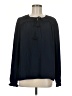 Joie 100% Polyester Black Long Sleeve Blouse Size M - photo 1
