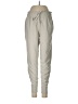 FLX Solid Gray Tan Casual Pants Size M - photo 1