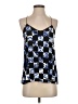 Tibi 100% Silk Blue Sleeveless Top Size 0 - photo 1