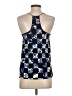 Tibi 100% Silk Blue Sleeveless Top Size 0 - photo 2