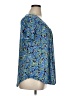 Unbranded Blue Short Sleeve Blouse Size XL - photo 4