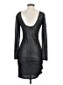 Jennifer Lopez Metallic Silver Cocktail Dress Size XS - photo 2