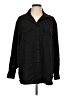 Gap Black 3/4 Sleeve Button-Down Shirt Size L - photo 1