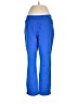 Susan Graver Solid Blue Track Pants Size L - photo 1