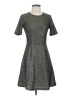 Eclair Tweed Gray Casual Dress Size XS - photo 1