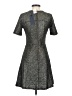 Eclair Tweed Gray Casual Dress Size XS - photo 2