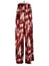 New Directions Print Red Casual Pants Size M - photo 1