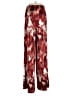 New Directions Print Red Casual Pants Size M - photo 2
