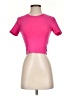 Zara Pink Short Sleeve Turtleneck Size XS - photo 1