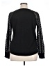 Apt. 9 Black Long Sleeve Top Size XL - photo 2