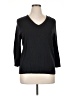 Lands' End Black Pullover Sweater Size XL - photo 1