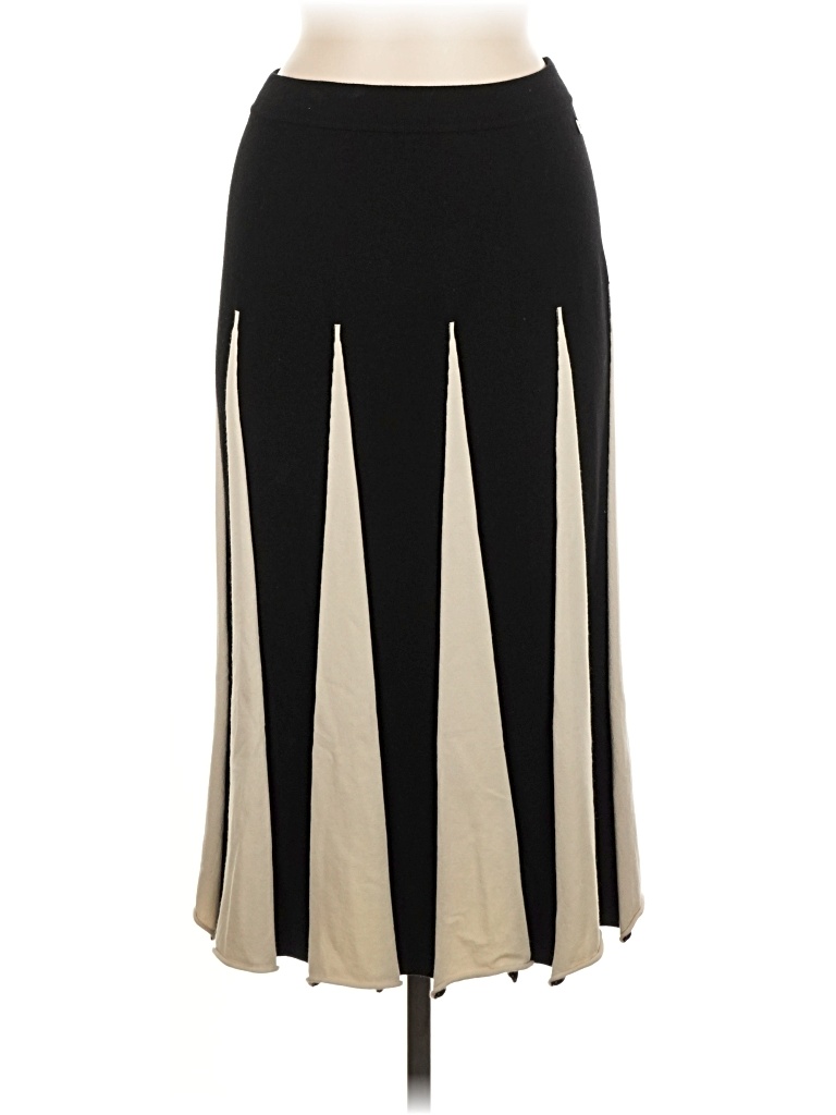 Pre-owned Twin-set Simona Barbieri Formal Skirt In Black