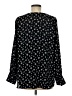 J Jason Wu 100% Polyester Black Long Sleeve Blouse Size M - photo 2