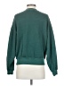 Monrow Solid Green Pullover Sweater Size S - photo 2