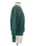Monrow Solid Green Pullover Sweater Size S - photo 4