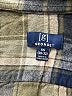 George Plaid Gray Long Sleeve Button-Down Shirt Size XS - photo 7