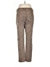 J.Jill Animal Print Brown Jeans Size 8 - photo 2