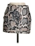Missguided Animal Print Gray Casual Skirt Size S - photo 2