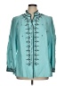 Carole Little Teal Jacket Size 1X - photo 1