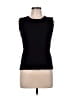 Carducci Black Sleeveless Top Size L - photo 1