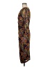 Unbranded Print Brown Casual Dress Size M (estimated) - photo 5