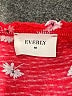 Everly 100% Rayon Hearts Red Romper Size M - photo 4