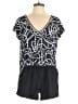 Unbranded Graphic Black Romper Size L - photo 1