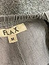 Flax 100% Linen Gray Linen Pants Size 10 (M) - photo 6