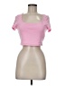 Shein Pink Short Sleeve Top Size M - photo 1