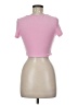 Shein Pink Short Sleeve Top Size M - photo 2