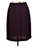 St. John Tweed Burgundy Formal Skirt Size 12 - photo 2