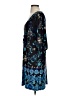 Hypnotized Paisley Blue Casual Dress Size S - photo 5