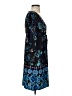 Hypnotized Paisley Blue Casual Dress Size S - photo 4