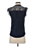 H&M 100% Viscose Blue Sleeveless Blouse Size 4 - photo 2