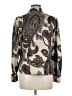 East5th 100% Polyester Paisley Ivory Long Sleeve Blouse Size 6 - photo 2