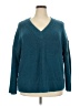 Talbots Teal Pullover Sweater Size 2X - photo 1