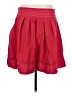 Speechless Solid Red Casual Skirt Size 9 - photo 2