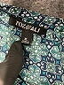 Roz & Ali 100% Polyester Teal Short Sleeve Blouse Size XL - photo 7