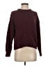 Gap 100% Cotton Solid Burgundy Pullover Sweater Size S - photo 1