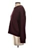Gap 100% Cotton Solid Burgundy Pullover Sweater Size S - photo 5