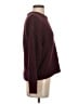 Gap 100% Cotton Solid Burgundy Pullover Sweater Size S - photo 4