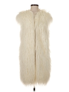 Zara Basic Faux Fur Vest
