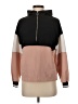 Zara Basic Color Block Pink Pullover Hoodie Size S - photo 1
