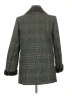 MELLODAY Plaid Green Coat Size M - photo 2
