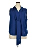 NY&C 100% Polyester Blue Sleeveless Blouse Size XXL - photo 1