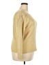 Hampshire Studio Metallic Gold Pullover Sweater Size 2X - photo 4