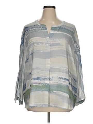Nic + Zoe 3/4 Sleeve Blouse (view 1)