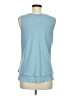 Frank Lyman Design 100% Polyester Blue Sleeveless Blouse Size 8 - photo 2