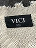 VICI 100% Cotton Ivory Pullover Sweater Size S - photo 7